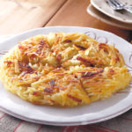 「ヒルナンデス」ジャガイモとベーコンのガレット・ナスの肉巻き