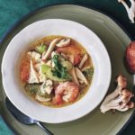 [スッキリ]Atsushi美腸スープ エビときのこの黒酢スープ 優しい甘み