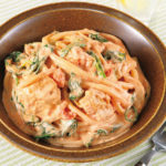 [ヒルナンデス]トマトクリームうどん！コーンポタージュの素がpoint