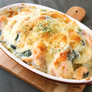 [あさイチ]レトルトカレーでカレーポテトグラタンに！レシピ紹介