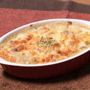 [土曜はナニする]コンビニ惣菜で作る・ごぼうグラタンレシピ！超簡単