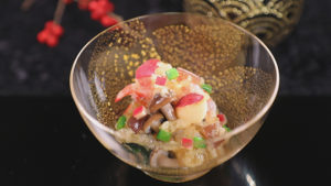 【あさイチ】魚介のりんご酢ジュレ仕立てレシピ!クリスマスメニュー